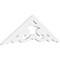 Ekena Millwork Pitch Preston Architectural Grade PVC Gable Pediment, 36"W x 12"H x 1"P (8/12) GPP036X012X100PRE - alternate 1